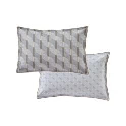 Taie d'oreiller TEMPO double face galet