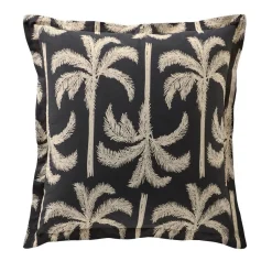 Taie d'oreiller TOURISME beige en coton