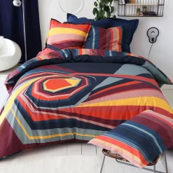 Taie d'oreiller volant HYPNOSE motif graphique