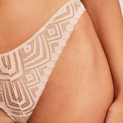 Tanga brésilien chair Nina beige