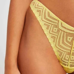 Tanga brésilien jaune Nina