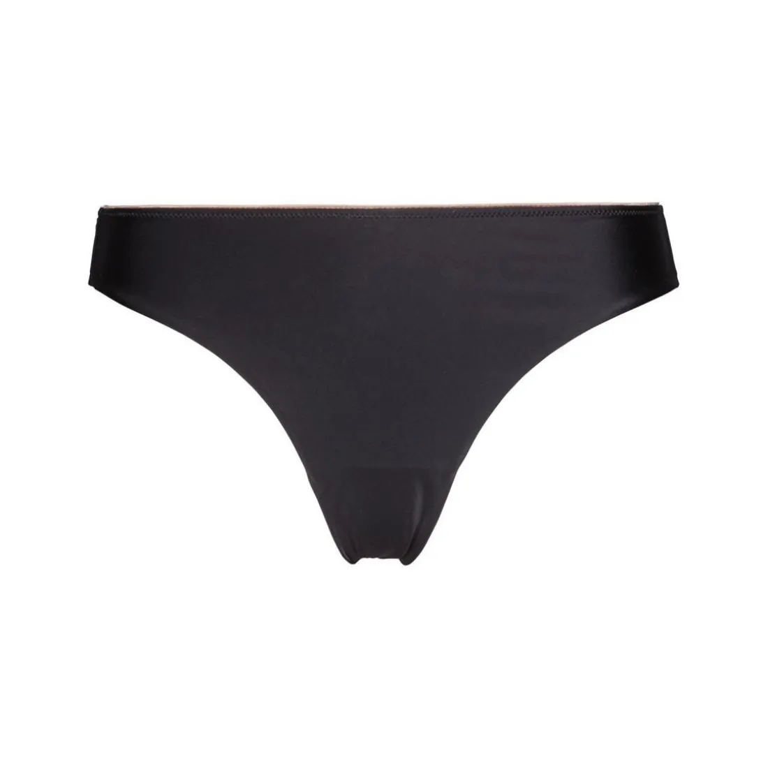 Tanga microfibre invisible noir - Unseen