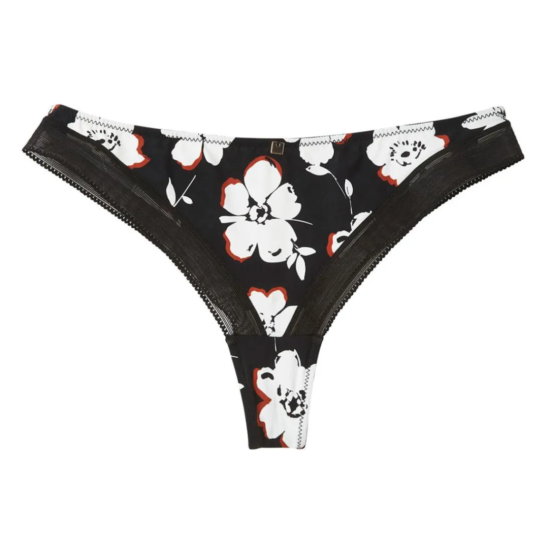 Tanga noir Cookie