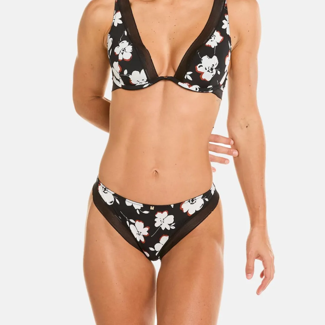 Tanga noir Cookie