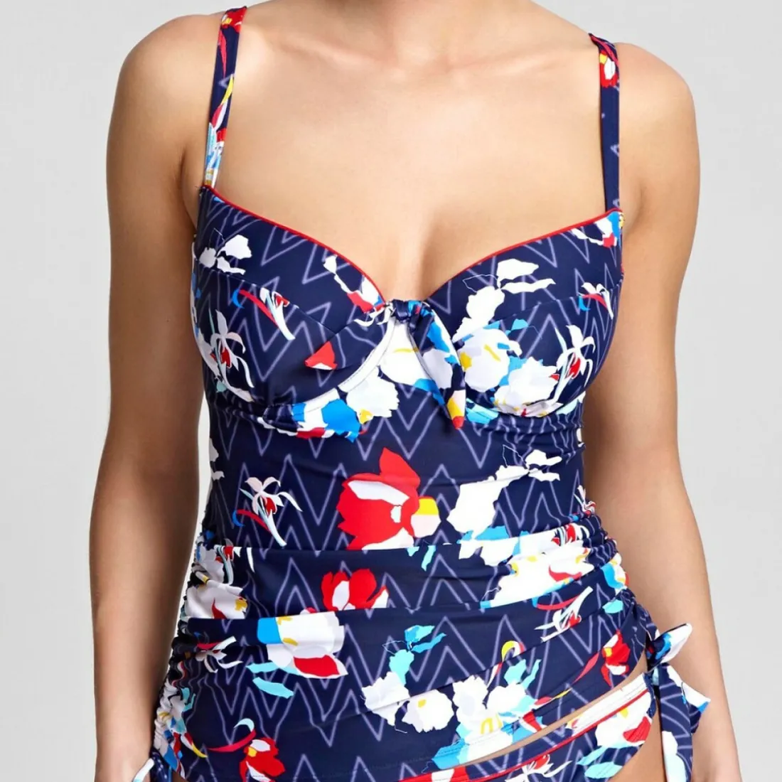 Tankini bleu