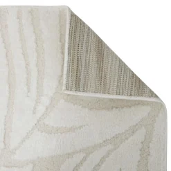 Tapis blanc effet laine Anoai