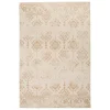 Tapis bouclette Ozel beige lin