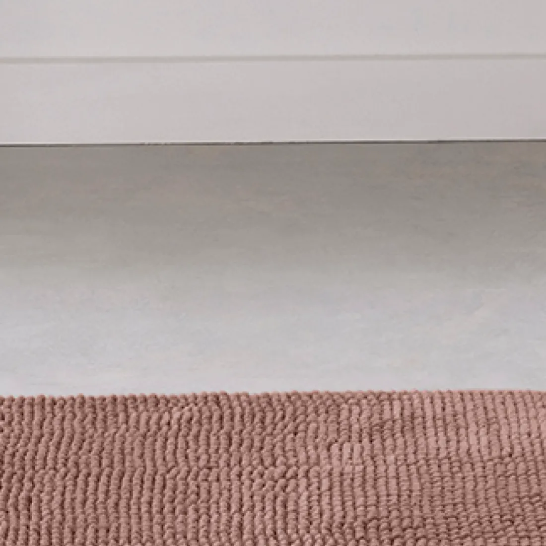 Tapis Bubble 60 x 40 Polyester TODAY Essential Rose Des Sables