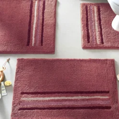 Tapis de bain à motifs EXTRATAP Rose