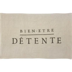 Tapis de bain BIEN ETRE - beige