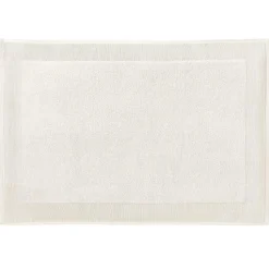 Tapis de bain CAROLINETAP 60x100 blanc ivoire