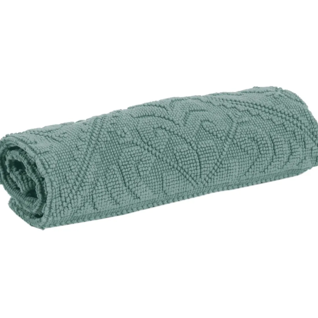 Tapis de Bain Enzo Vert de gris 54 X 110