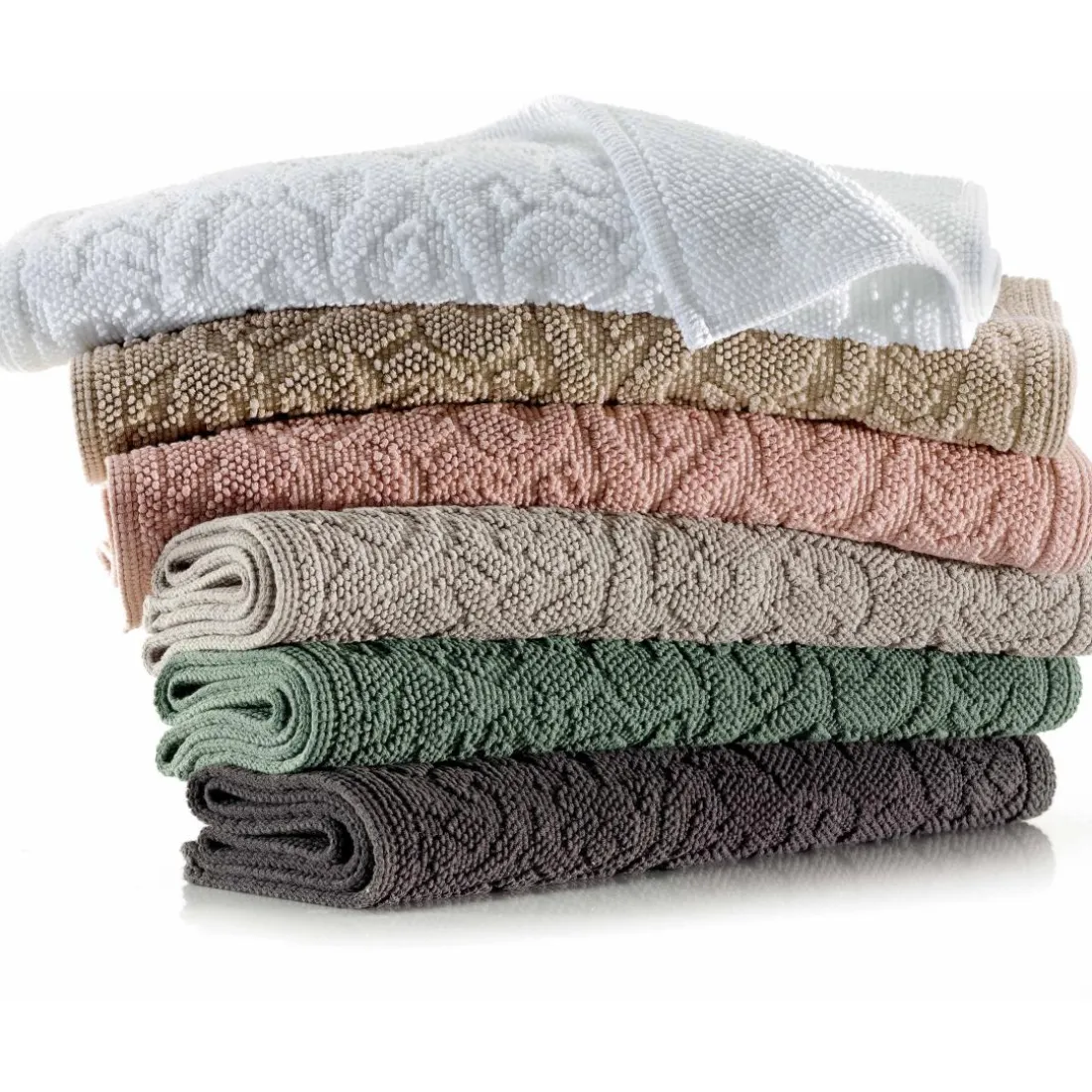 Tapis de bain Gilda Perle