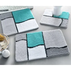 Tapis de bain GLASGOW - gris