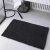 Tapis de Bain Meche 80 x 50 Polyester TODAY Essential Fusain
