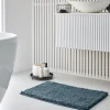 Tapis de Bain Meche 80 x 50 Polyester TODAY Essential Paon