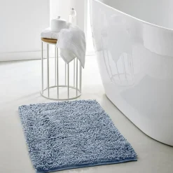 Tapis de Bain Meche 80 x 50 Polyester TODAY Essential Denim