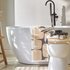 Tapis de bain MIX LOHKO Beige 50 x 90 cm