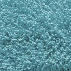 Tapis de bain pur coton longues mèches - 1500 g/m²- vert céladon