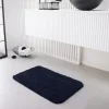 Tapis de Bain Teufte 80 x 50 Polyester TODAY Essential Navy