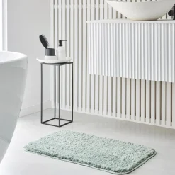Tapis de Bain Teufte 80 x 50 Polyester TODAY Essential Celadon