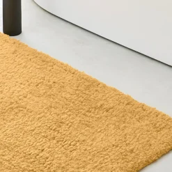 Tapis de Bain Teufte 80 x 50 Polyester TODAY Essential Ocre