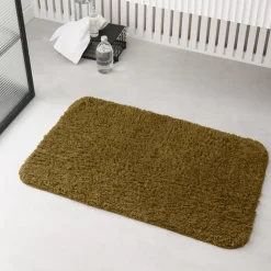 Tapis de Bain Teufte 80 x 50 Polyester TODAY Essential Bronze