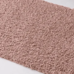 Tapis de Bain Teufte 80 x 50 Polyester TODAY Essential Rose Des Sables
