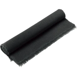 Tapis de bain uni Elly Noir