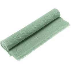 Tapis de bain uni Elly Opaline 54 x 64