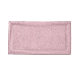 Tapis de bain uni en micro-coton 1000 gr/m² - Pétale