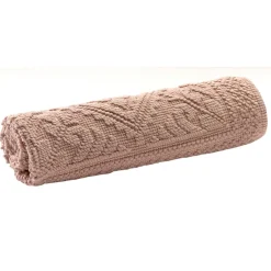 Tapis de bain uni Enzo Aubepine 54 x 110