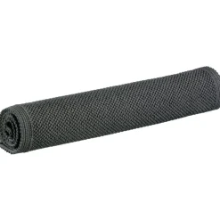 Tapis de bain uni Etia Carbone 70 x 140