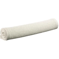 Tapis de bain uni Etia Craie 54 x 110