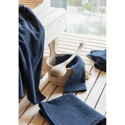 Tapis de bain uni Etia Encre 54 x 110