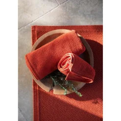 Tapis de bain uni Etia Rooibos 54 x 110