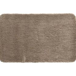 Tapis de bain UNIMICRO microfibre luxe marron glacé