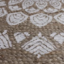 Tapis de Sol Rond 120 cm Jute