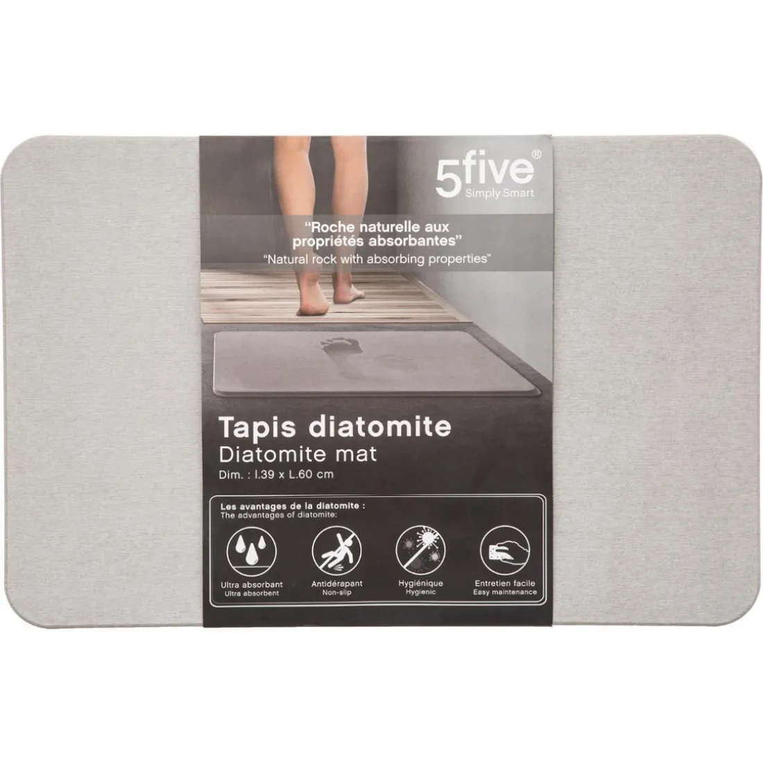 Tapis Diatomite 39 x 60