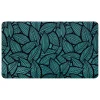 Tapis diatomite vert et noir