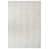 Tapis effet laine blanc Anoai