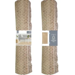Tapis En Toile De Jute Avec Franges 120x170cm