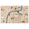 Tapis enfant route Niels Jute