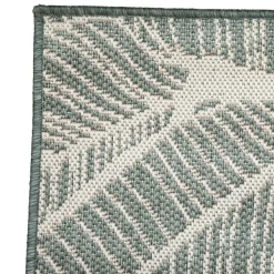 Tapis extérieur et intérieur vert 120x160