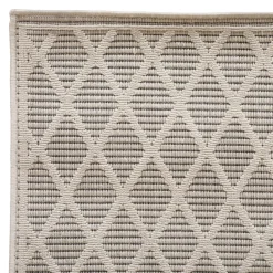 Tapis extérieur et intérieur beige 120x170