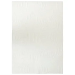 Tapis fausse fourrure Arka ivoire