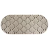 Tapis oval diatomite anti-dérapant