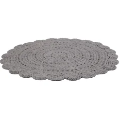 Tapis Rond ALMA Gris