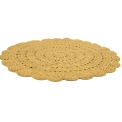 Tapis Rond ALMA Orange