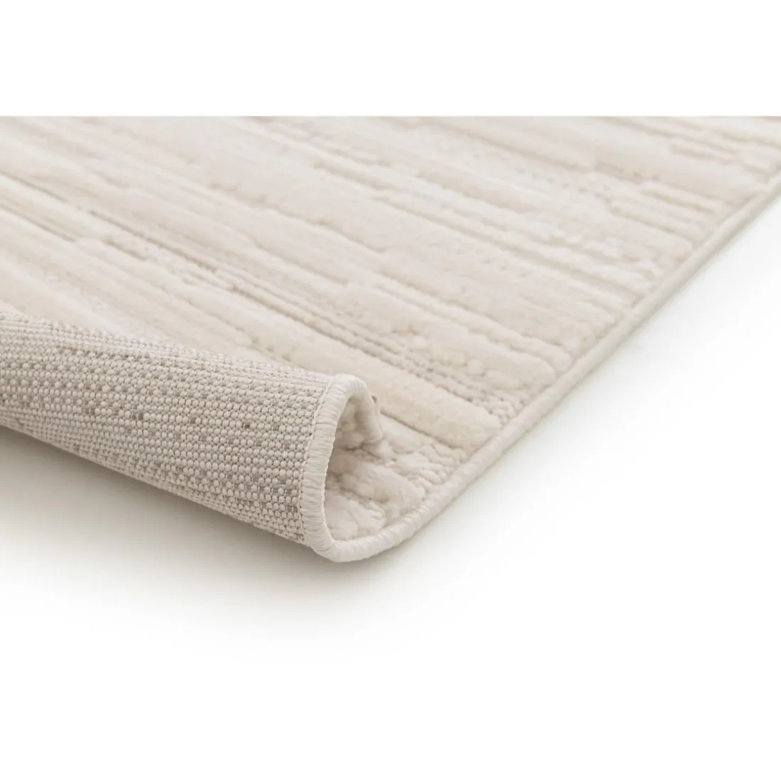 Tapis Vermon Neige 160 x 230 x 1 cm